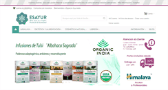 Desktop Screenshot of espacioayurveda.com